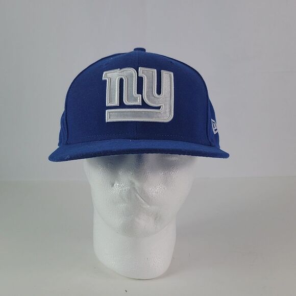 New York Giants Calming Blue New Era 59Fifty Fitted - Picture 2 of 8